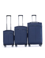 Tosca Deluxe Grange Collection TCA752 Suitcase Full Set - Indigo Blue