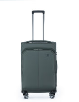 Tosca Deluxe Grange Collection TCA752 Suitcase Full Set - Cypress Green