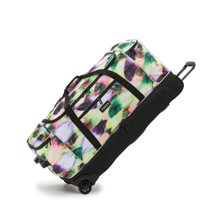 Tosca 85cm Split Compartment sports-duffel travel wheel bag TCA798TWJ-Yellow-feather