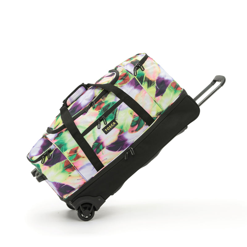 Tosca 70cm Split Compartment Wheel Bag TCA798TWM-Feathers