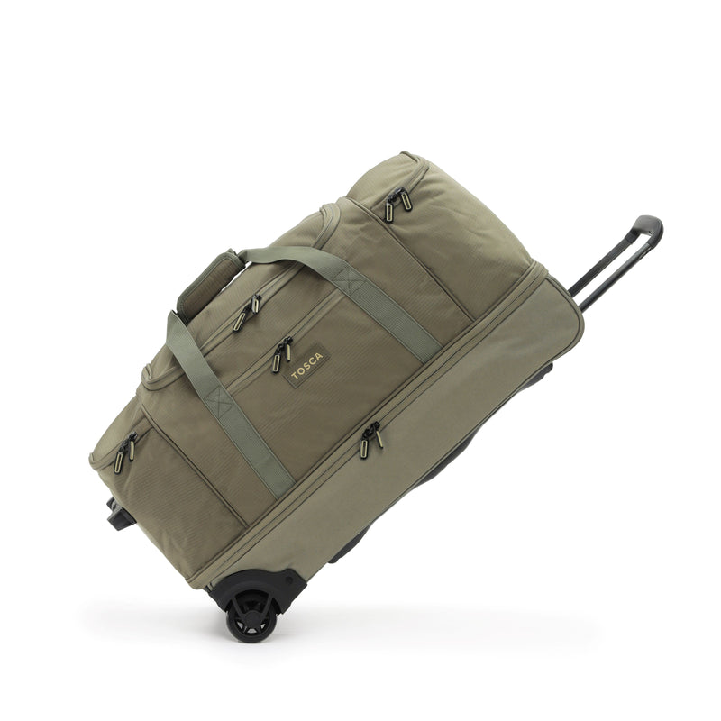 Tosca 70cm Split Compartment Wheel Bag TCA798TWM-Khaki-Sand