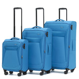 Tosca 72cm-H Blue Mirage Aviator 2.0 Collection checked Trolley Luggage TCA805B