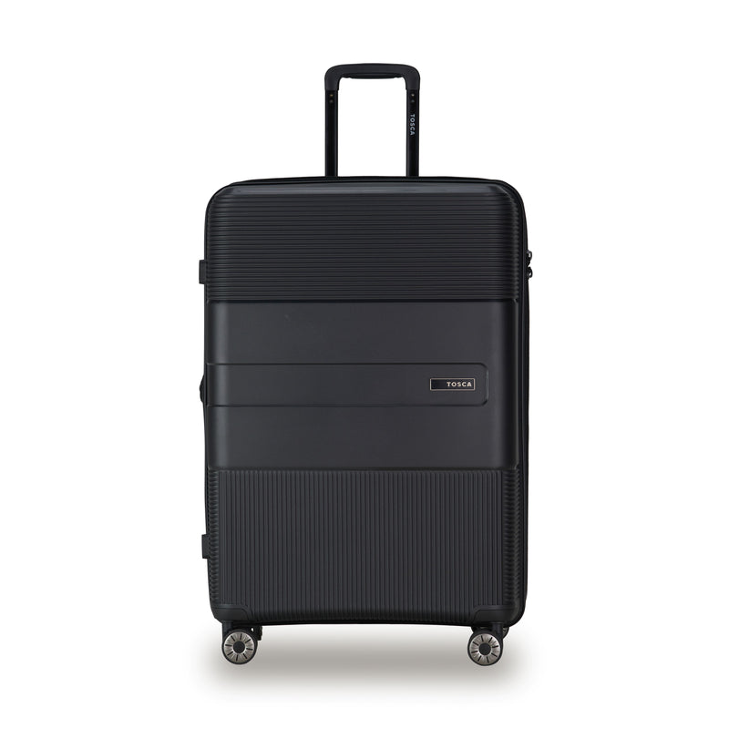 Tosca Orion Collection 76cm-H Polypropylene hard side trolley case TCA827A-Black