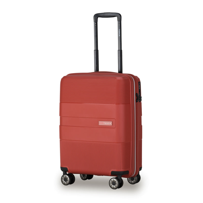 Tosca Orion Collection Full-set 76/65/55cm Polypropylene hard side trolley luggage TCA827-Rust