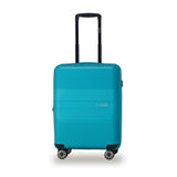 Tosca Orion Collection 55cm-H Carry-on Polypropylene hard side trolley case TCA827C-Teal