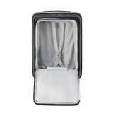 Tosca Cruiser Collection polypropylene front access 54cm-carry-on trolley case TCA875C Black Lime Green trims