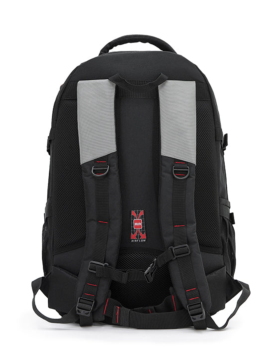 Tosca 58cm-H Multi-compartment Back pack TCA940-Black-grey