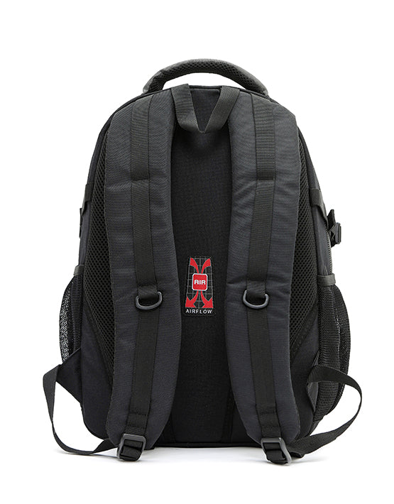 Tosca Back Pack range 42cm-H 20 Litre TCA941-Black-grey trim