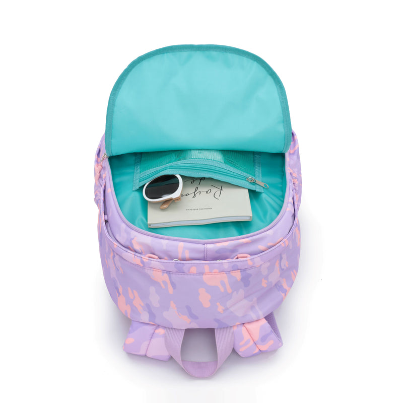 Tosca Camo Kids 45cm-H Primary back pack TCA948-Pink Camo