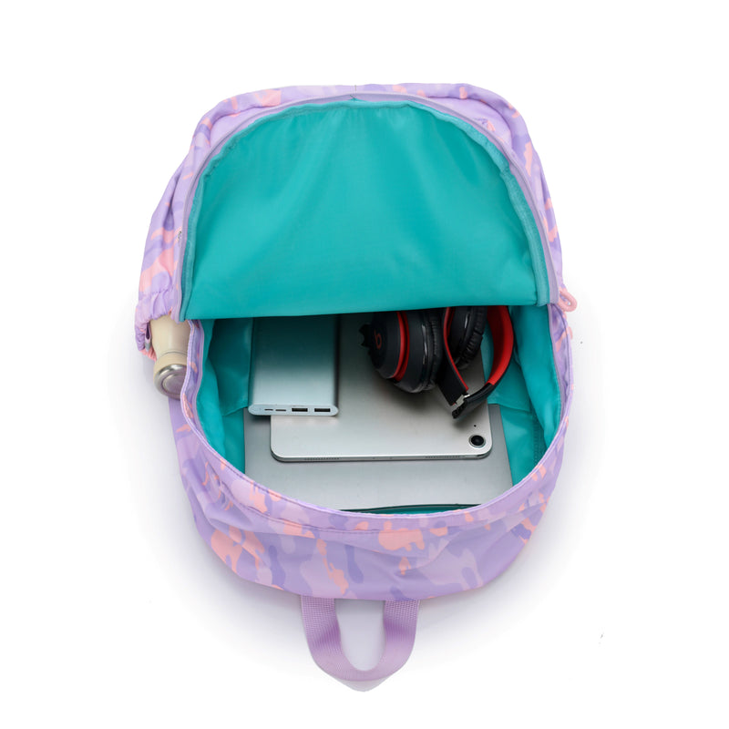 Tosca Camo Kids 45cm-H Primary back pack TCA948-Pink Camo