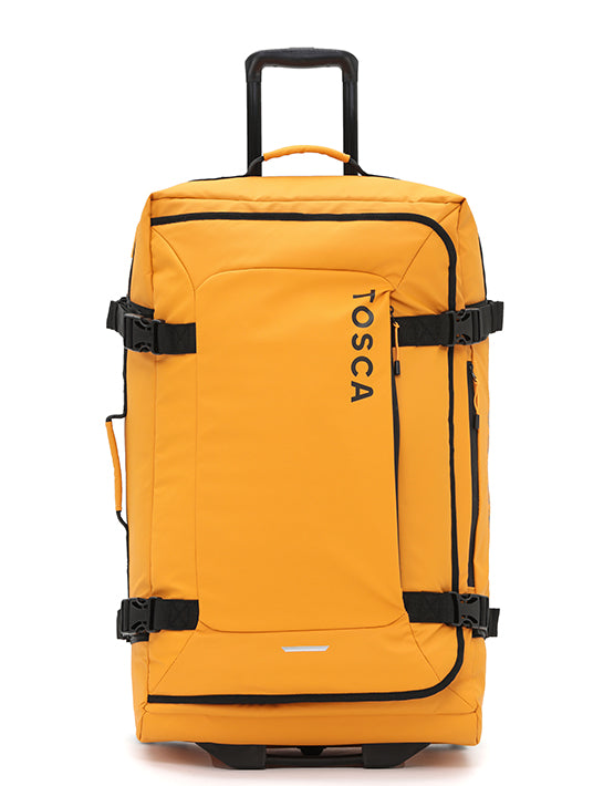 Tosca Delta Collection 2-wheel stand up wheel bags 2-Pce set 70cm TCA970-70cm Yellow