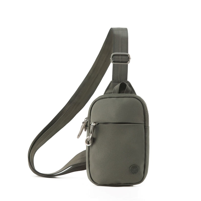 Tosca Slash Proof 18cm-H Anti theft RFID protected Slinger TCA991-Khaki