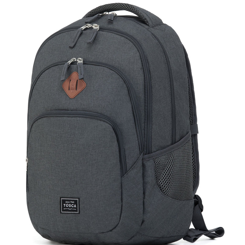Tosca Urban 45cm-H 32 Litre Multi Pocket Back pack TCA993-Anthracite