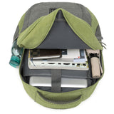 Tosca Urban 45cm-H 32 Litre Multi pocket Back pack TCA993-Green-grey