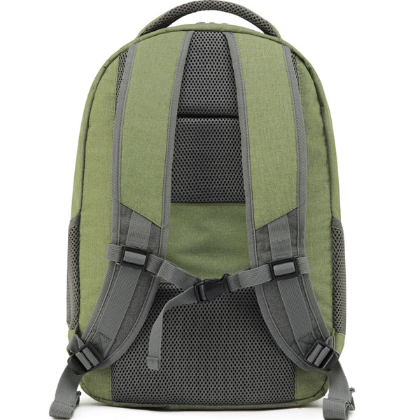 Tosca Urban 45cm-H 32 Litre Multi pocket Back pack TCA993-Green-grey