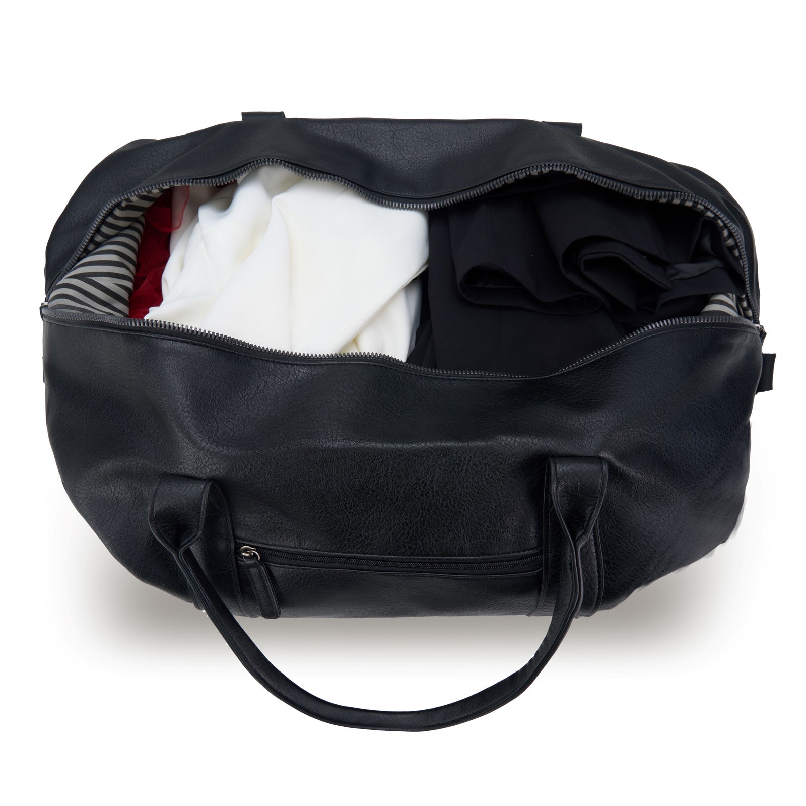 Tosca Vegan Leather Duffle Bag 65cm-L VG012-Black – The New