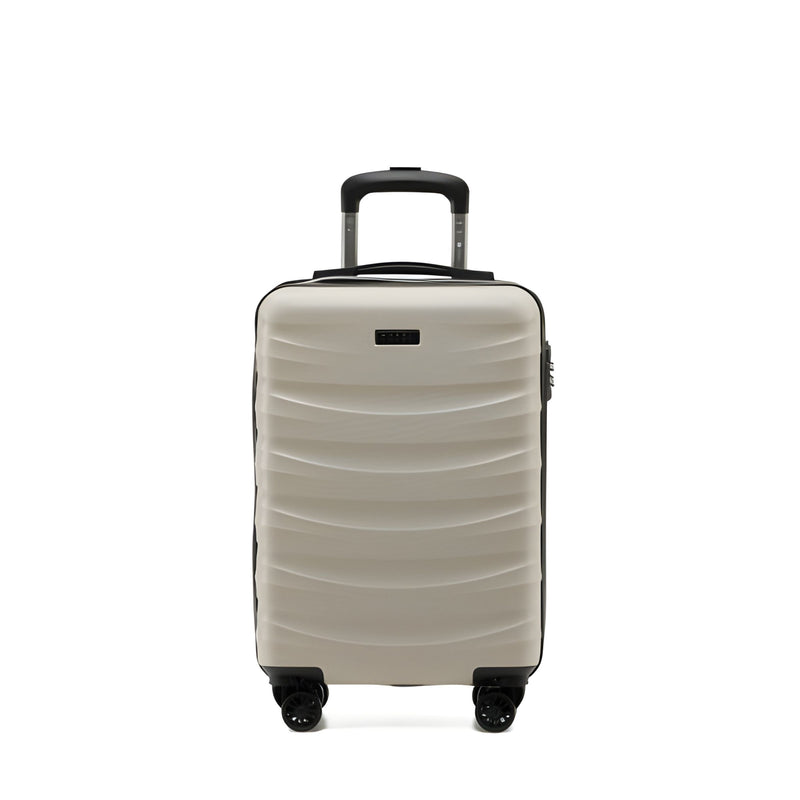 Tosca Interstellar - 53CM Carry On - Cobblestone Hard side Polycarbonate Small Trolley TCA140C