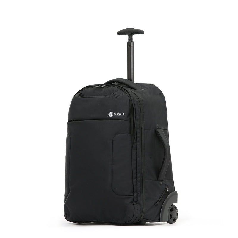 Tosca So-Lite Carry-on Soft side Black 50cm-H Trolley back pack AIR4044TB