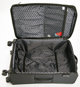 Tosca So-lite - Checked 66cm - Black Softside Medium Trolley luggage AIR4044B