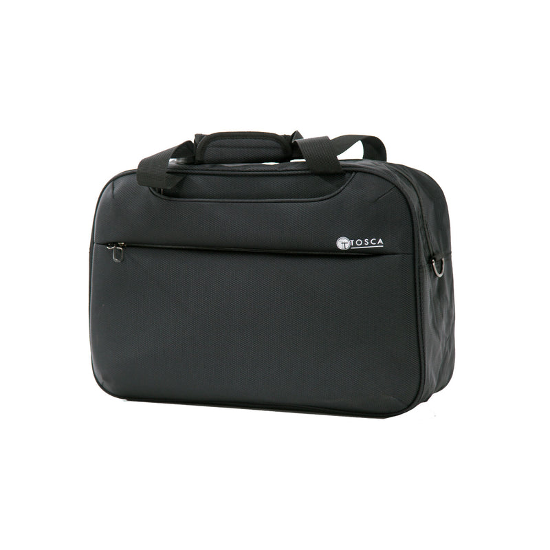 Tosca So-Lite 42cm-wide carry-on Trolley Adapted softside Black cabin bag AIR4044T