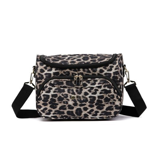 Tosca So-Lite Leopard Travel carry-on Soft side Beauty Case AIR4044BC