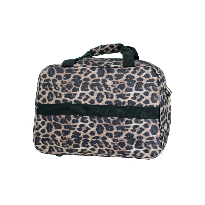 Tosca Leopard So-Lite 42cm-wide carry-on Trolley Adapted softside Leopard cabin bag AIR4044T