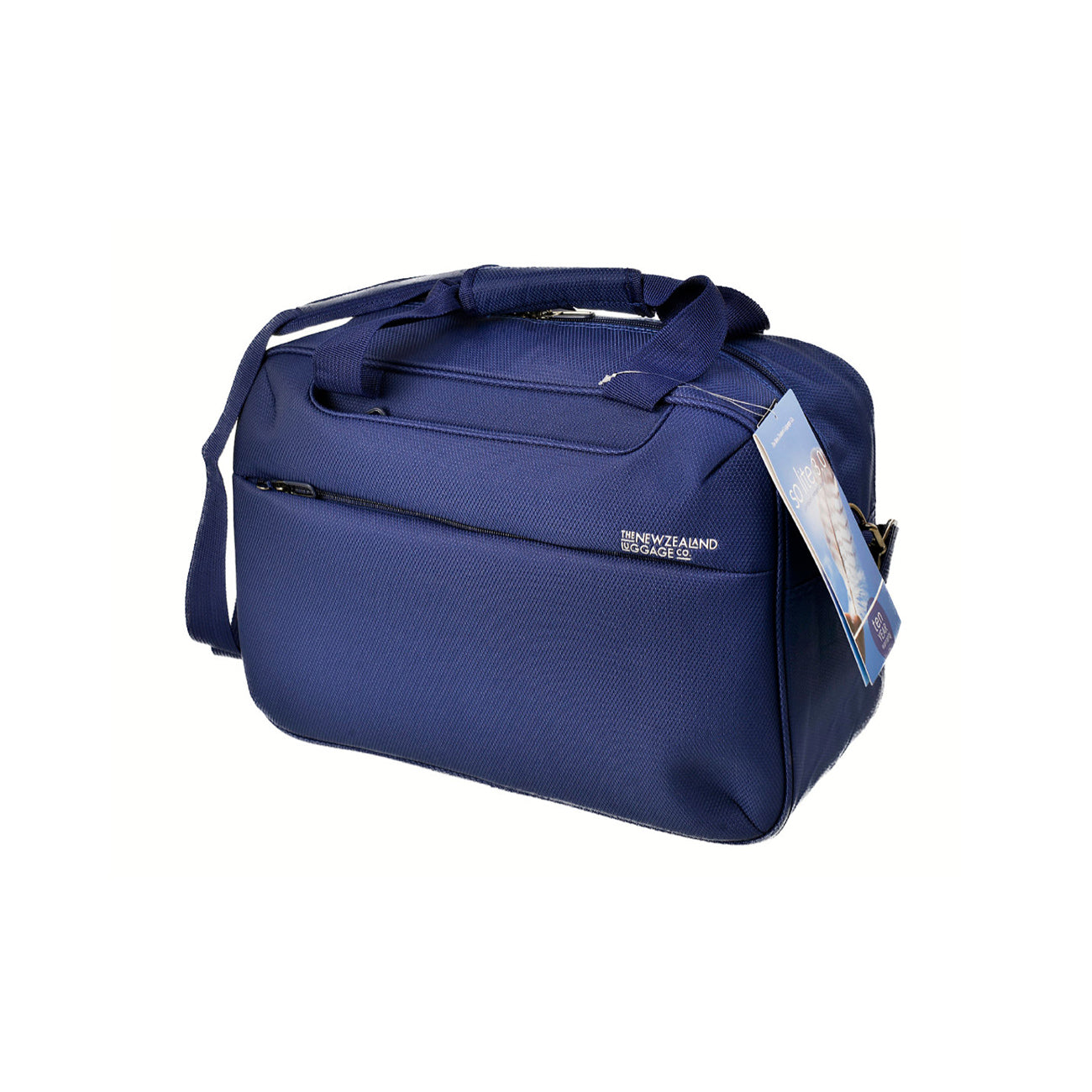 Tosca SoLite 42cmwide carryon Trolley Adapted softside Navy cabin b