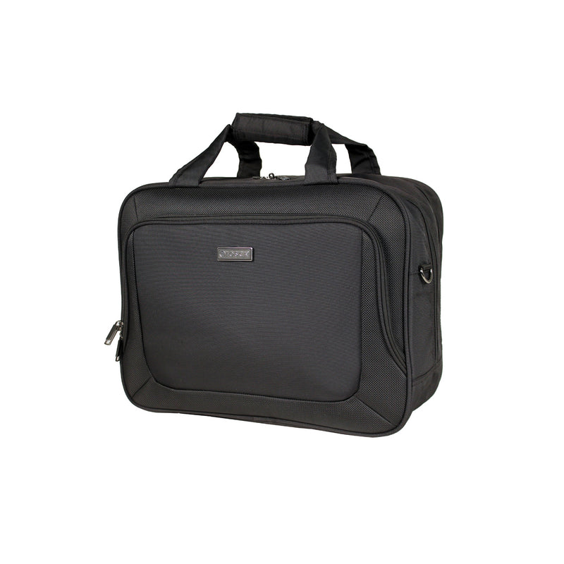 TCA606 42cm Carry on Oakmont Black Trolley Adapted Softside luggage Cabin tote bag