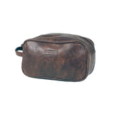 Tosca Vegan Leather Wash bag-vanity bag VG007 Brown