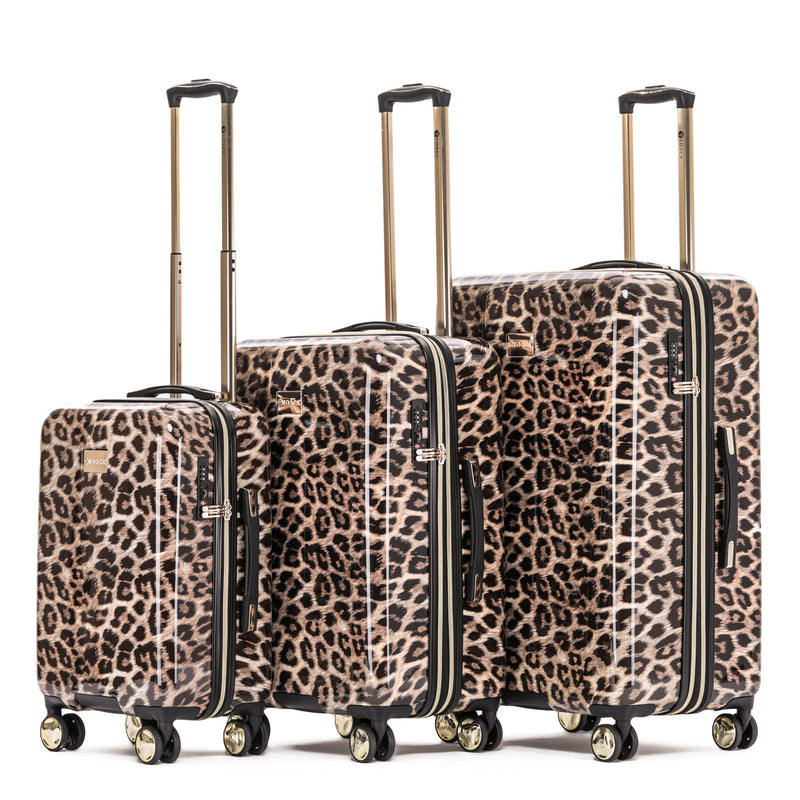 Tosca 78cm Checked Hard side Leopard Collection Polycarbonate 4-Wheel luggage TCA111A