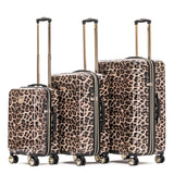 Tosca 67cm Checked Hard side Leopard Collection Polycarbonate Trolley luggage TCA111B
