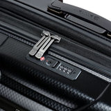 Eminent 53cm Black TPO Collection Top end Luxury Checked hard side Trolley luggage KH93C
