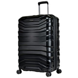 Eminent 76cm Black TPO Collection Top end Luxury Checked hard side Trolley luggage KH93A