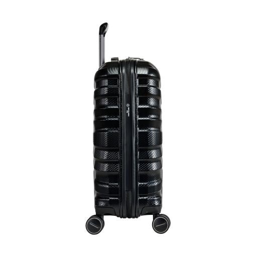 Eminent 53cm Black TPO Collection Top end Luxury Checked hard side Trolley luggage KH93C