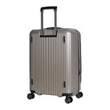 Eminent 67cm Champagne Top lid Front Opening design Checked hard side Trolley case KK50B