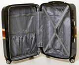 New Zealand Luggage 2-Pce set 67/53cm Flag polycarbonate luggage Checked plus Carry on NZ001