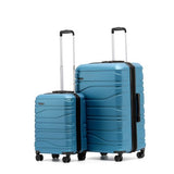 New Zealand luggage Co Franz Josef Lake Blue 2 Piece set 77cm/55cm SS604 Blue