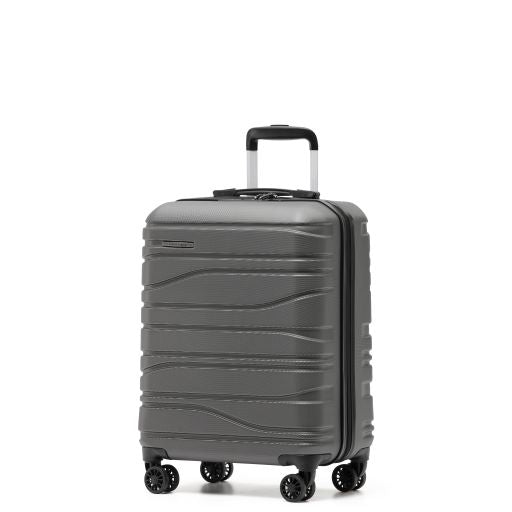 New Zealand Luggage Co 2-Pce set 67/55cm  Charcoal Franz Josef Collection trolley luggage SS604