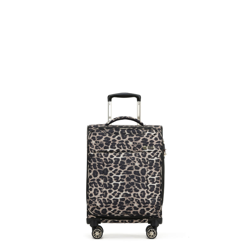 Tosca So-Lite softside Leopard trolley luggage set AIR4044 sizes 78cm/66cm/52cm