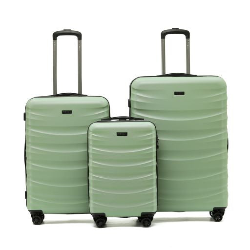 Tosca Interstellar Polycarbonate Trolley luggage TCA140 FULL-SET Oil-Green
