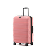 Tosca 67cm Comet Coral Hard side Polypropylene checked trolley case TCA200B