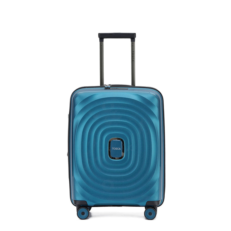 TCA300C-Blue 55cm Tosca Eclipse Polypropylene Carry-on Trolley Luggage