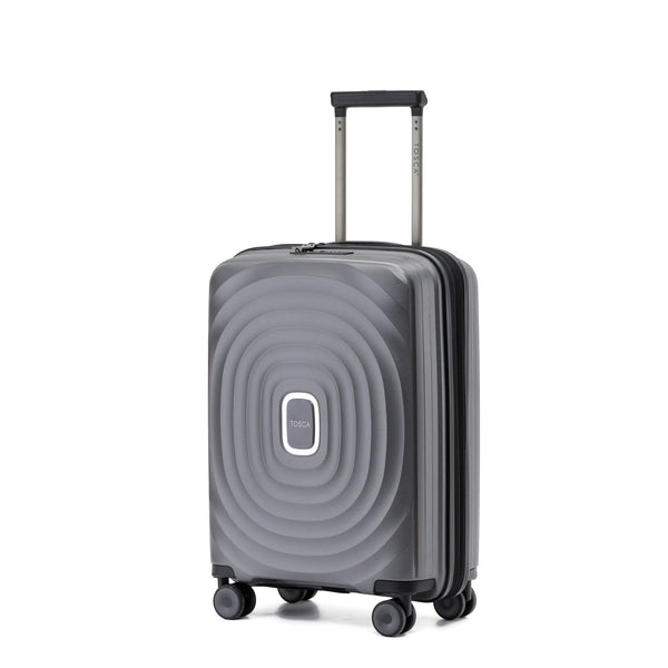 TCA300C-55cm Charcoal Tosca Eclipse polypropylene carry-on trolley luggage