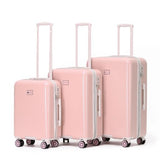 Tosca 55cm Carry on Hard side Maddison Collection Carry On luggage TCA410C-Pink