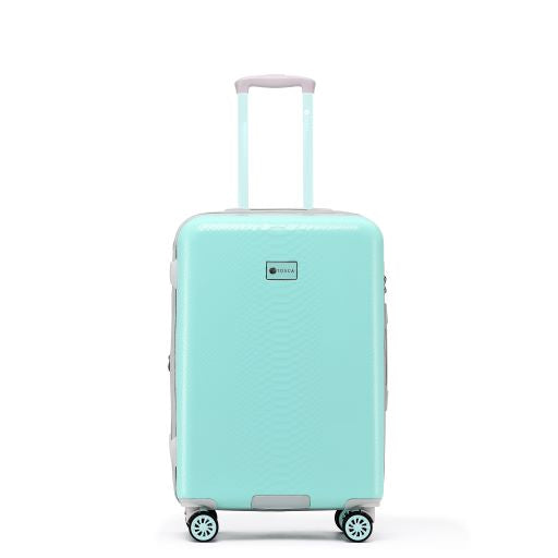 Tosca 64cm Checked Hard side mint Maddison Collection luxury polycarbonate luggage TCA410B