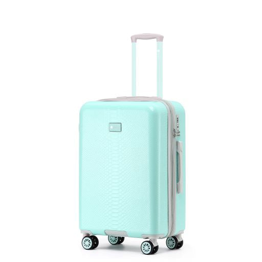 Tosca 64cm Checked Hard side mint Maddison Collection luxury polycarbonate luggage TCA410B