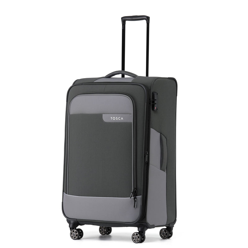 TCA420A 76cm Charcoal Tosca Urban Lite Collection softside trolley case