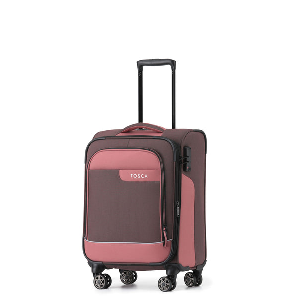 TCA420C 54cm Blush Tosca Urban Lite Collection Softside Carry-on trolley case