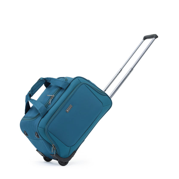 Tosca 50cm Teal 50cm-W Carry on Oakmont Collection Wheeled Duffle Softside style travel luggage TCA602-Teal