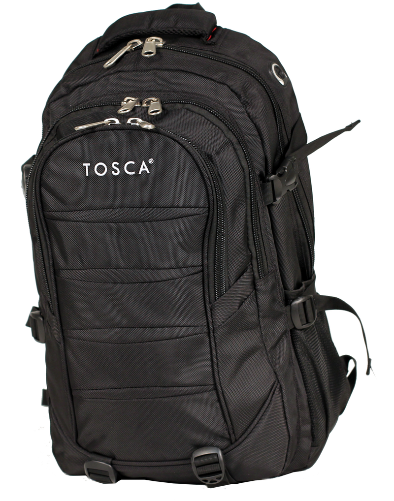 Tosca Black-50cm-H extra-large School College Back Pack TCA700-Black